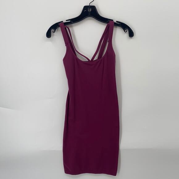 Free People Intimately Women's Purple Strappy Bodycon Tunic/Dress Size XS/S - Picture 1 of 8